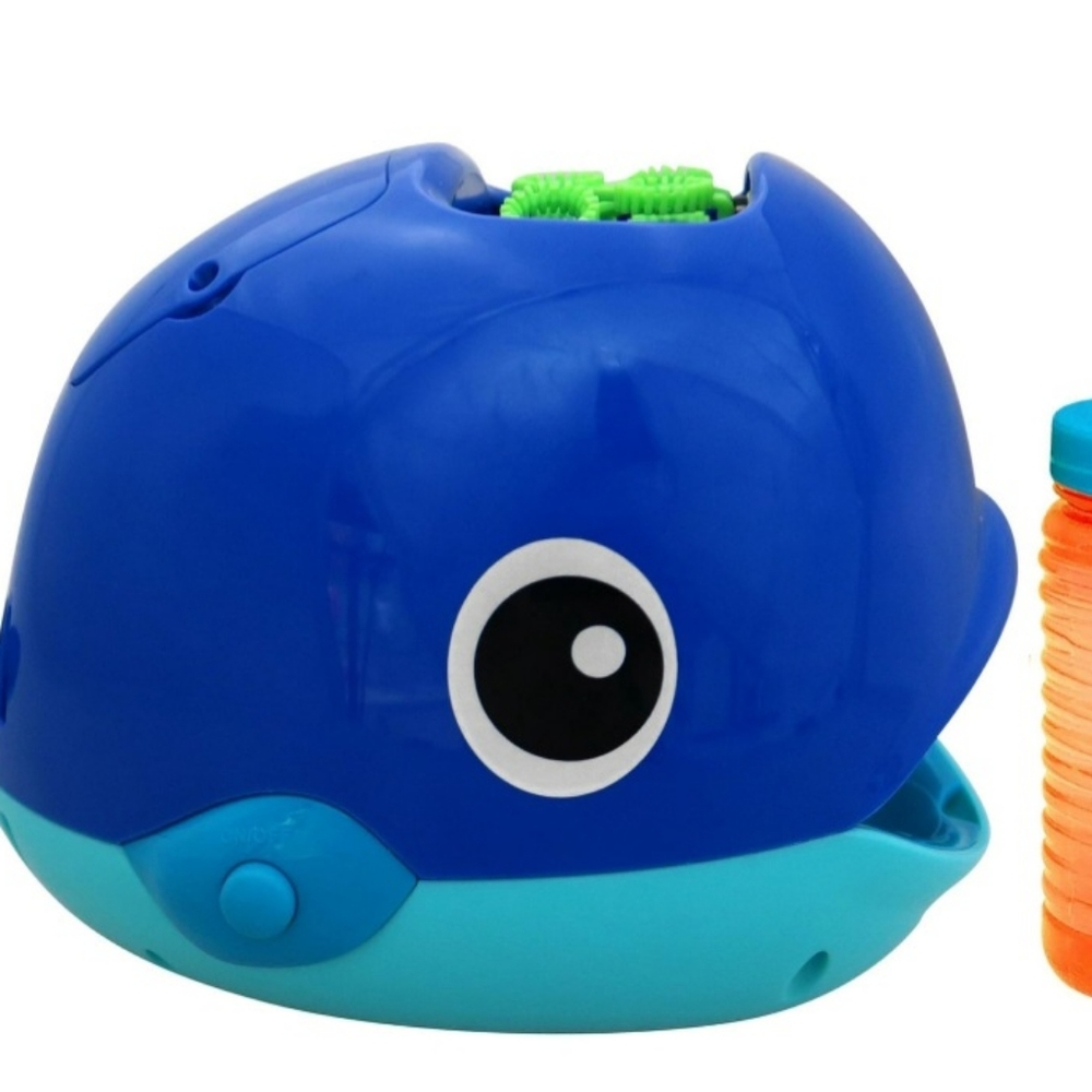 Brand New Blue Whale Bubble Blowing Machine - Picture 4 of 5